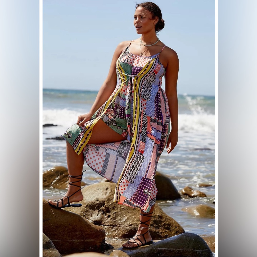 Anthropologie “ The Ray” romper . Size L